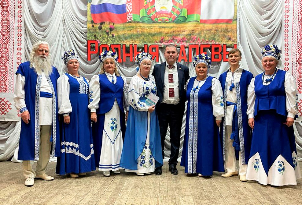 Белорусы на фестивале «Родные напевы»